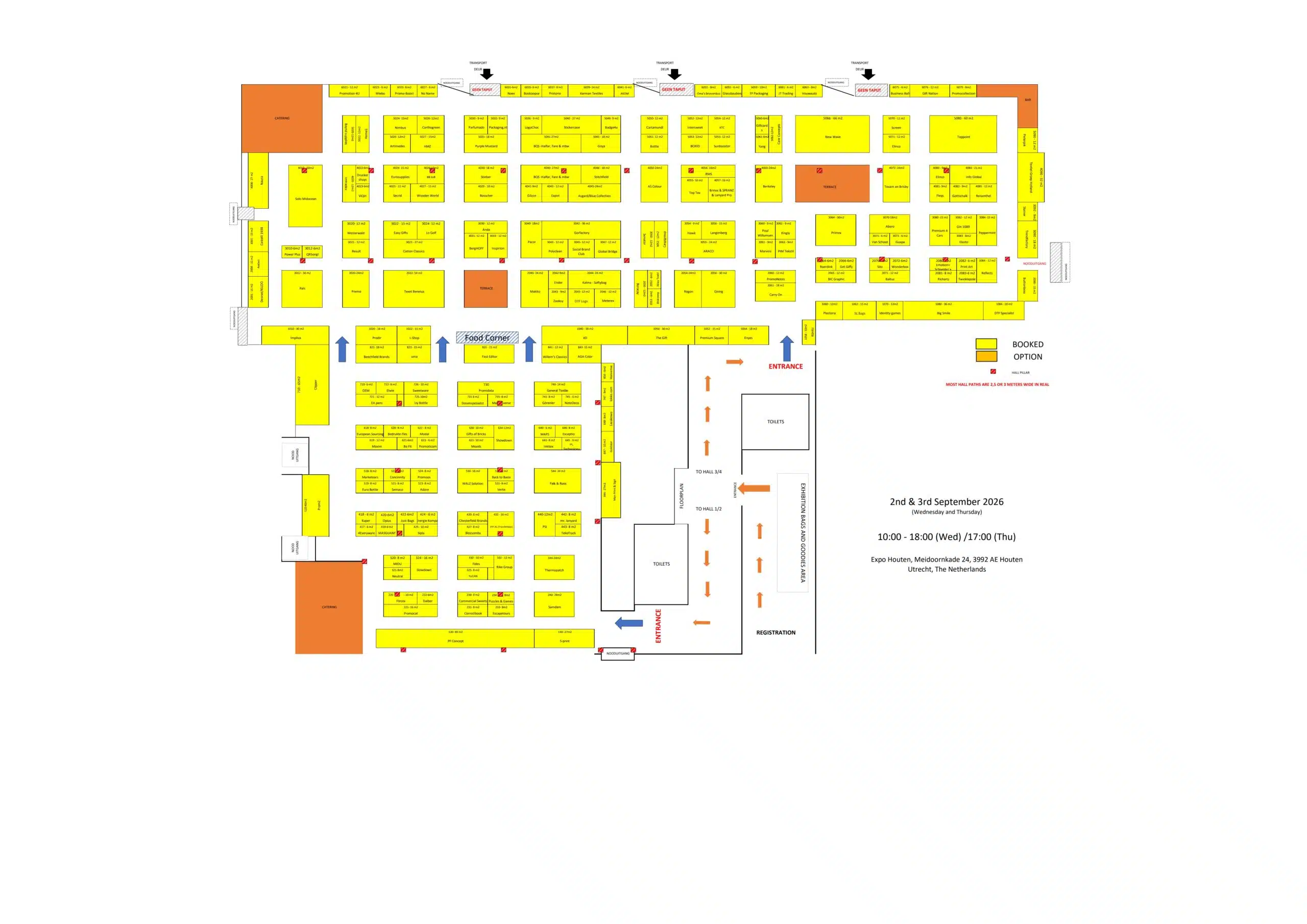 Floorplan The SupplierDays 2026